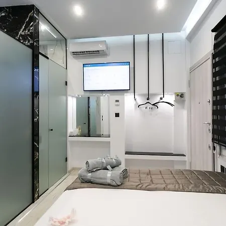 Center Marble 40sqm Gas Heating 2smarttv Optical Fiber - Secured24h Private Entrance Daire